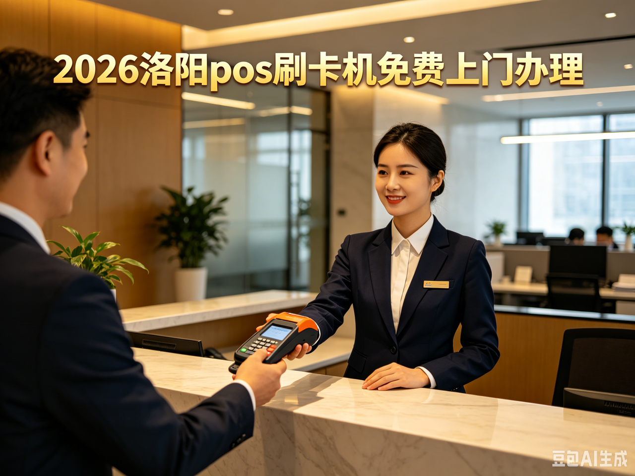 2026洛阳 pos 刷卡机免费上门办理，个人信用卡刷卡秒到账，央行支付牌照正规靠谱