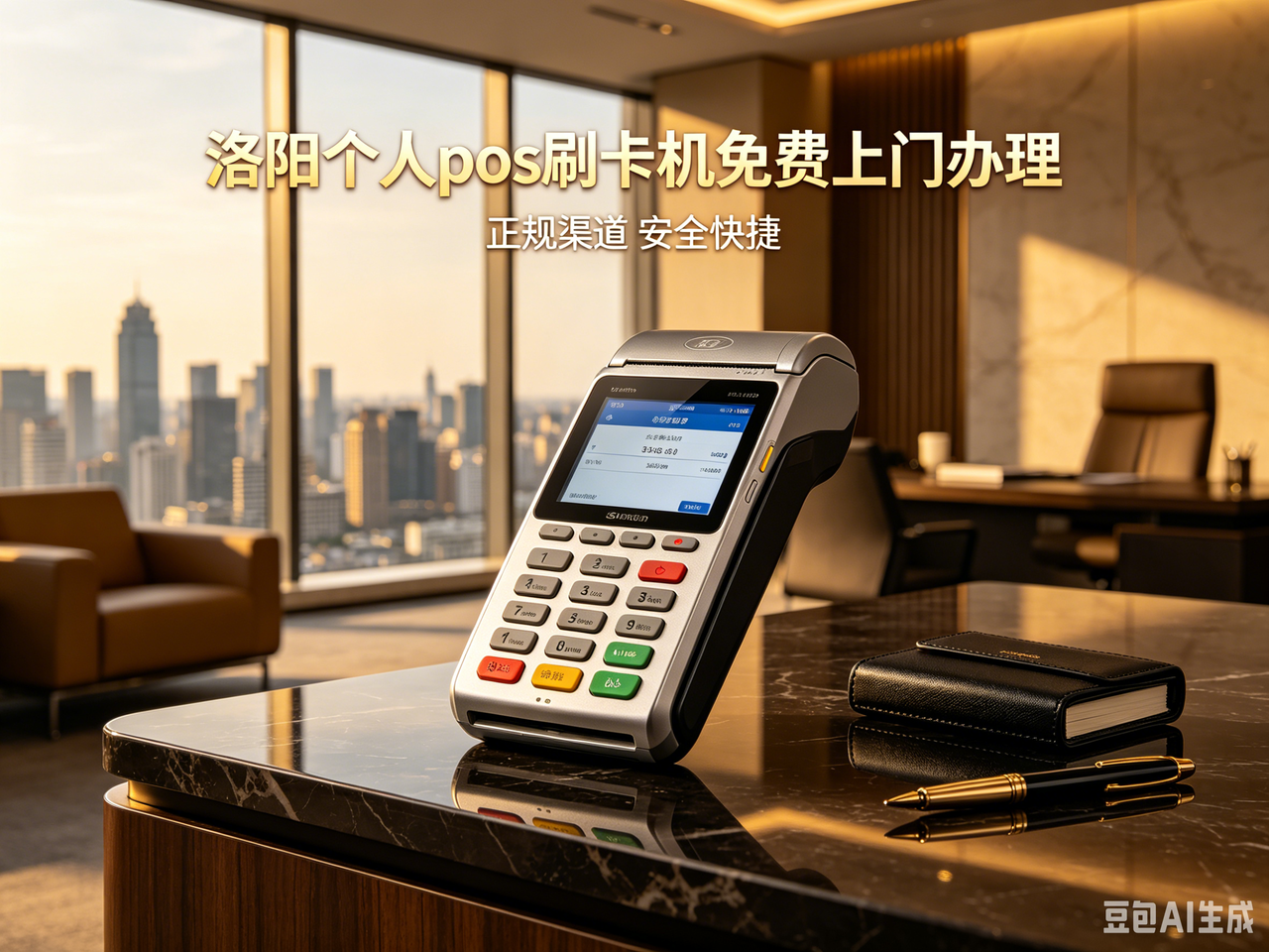 洛阳个人 pos 刷卡机免费上门办理，到账快资金安全，靠谱品牌售后无忧